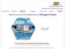 Tablet Screenshot of hexagonproject.org